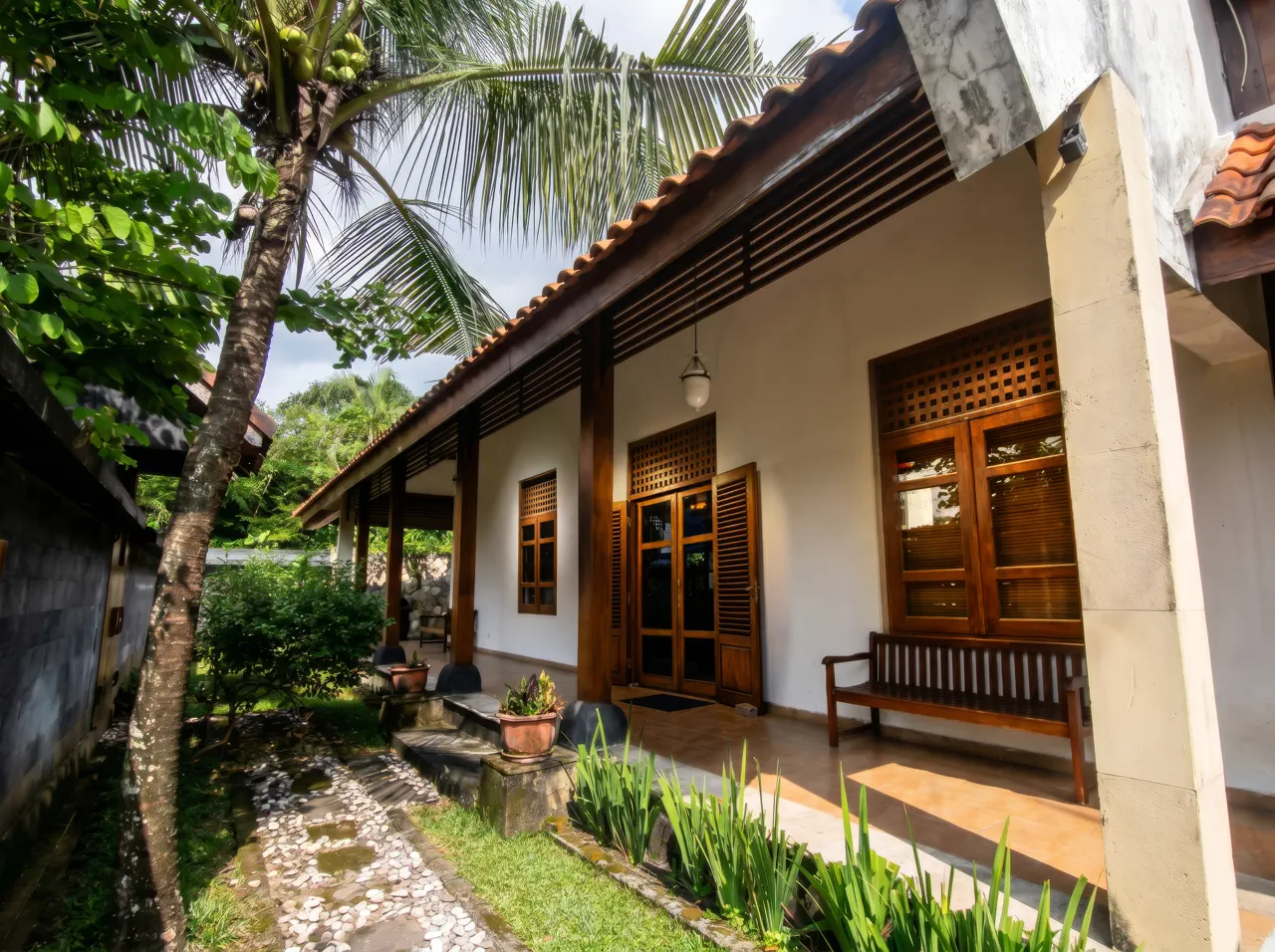 Jasa foto villa, taman villa